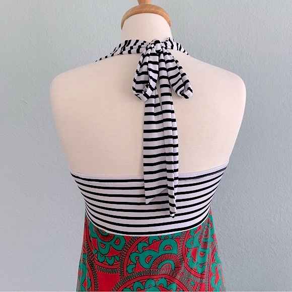 Tracy Negoshian Sun Garden Ansley Halter Maxi - Picture 4 of 12